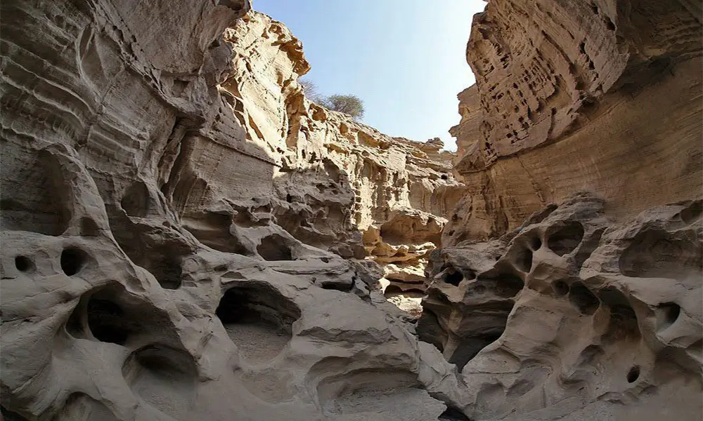 دره ستارگان از عجایب هفتگانه جزیره قشم