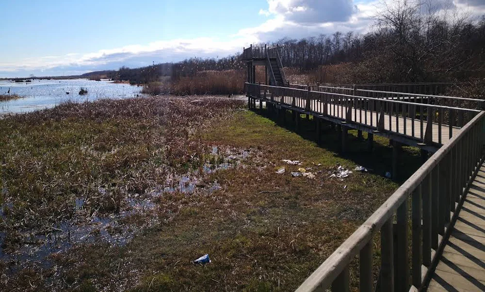 پل چوبی دریاچه جوکندان